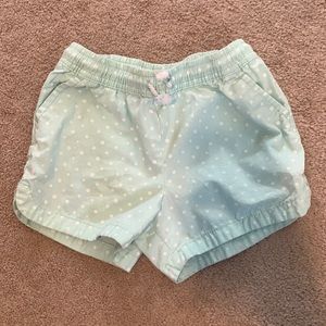 Girls dotted shorts shorts